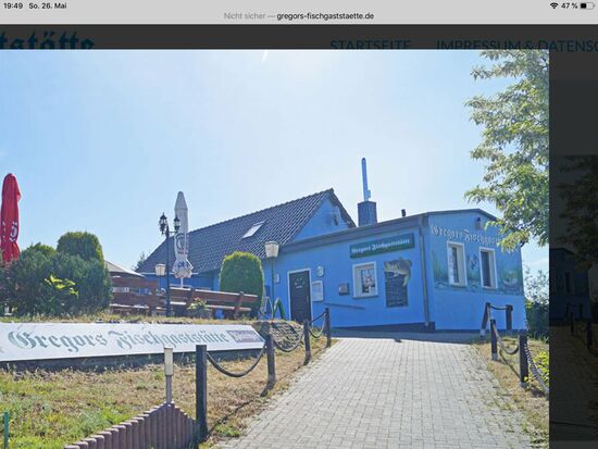 Gregors Fischgaststätte in Altwarp