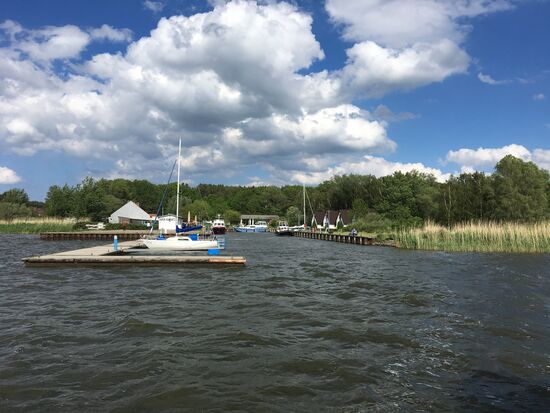 Rückblick auf Rankwitz Hafen