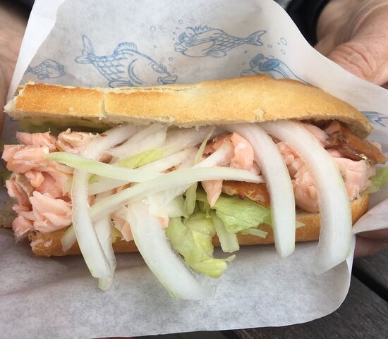 Lecker Fischbrötchen