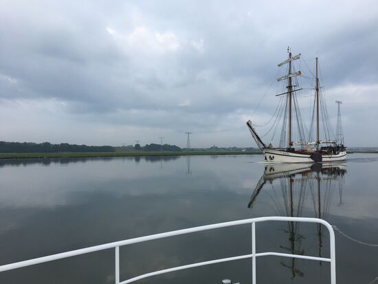 Die „Weisse Düne“ fährt nach Ueckermünde