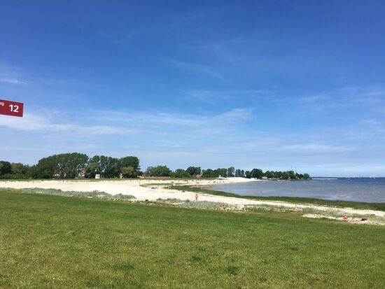 Strandbad von Eldena