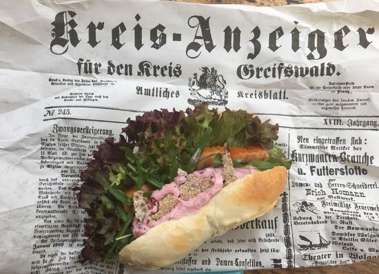 Fischbrötchen in Greifswald