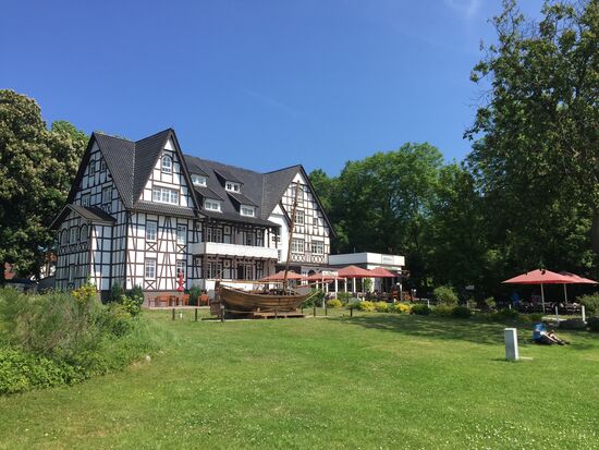 Das schöne Fachwerkhaus am Hafen