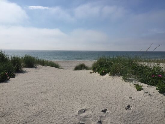 Unberüherter Sand...