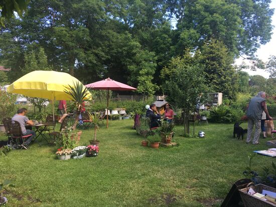 Blumenkaffee in Wiek