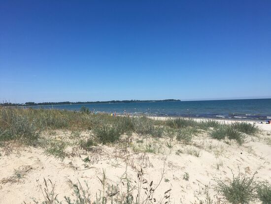 Wunderbarer weisser Sandstrand in Juliusruh