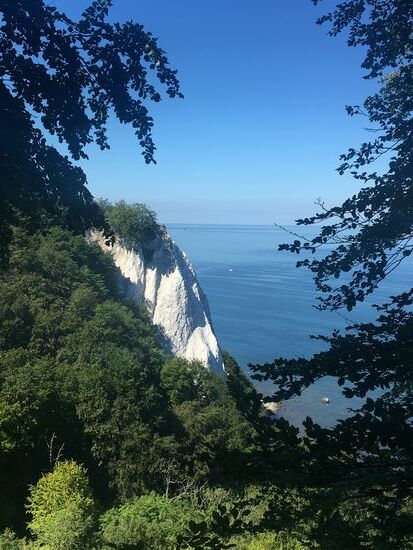 Blick auf den Königsstuhl