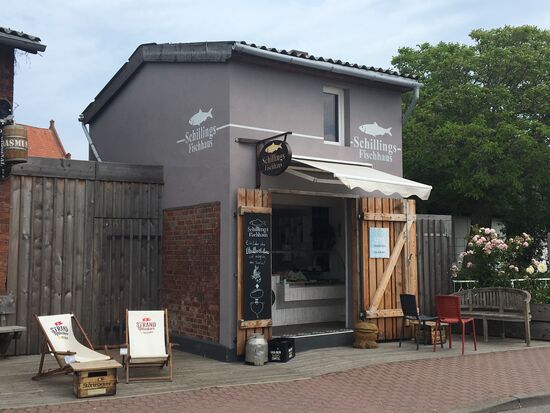 Schillings Fischbude in Schaprode