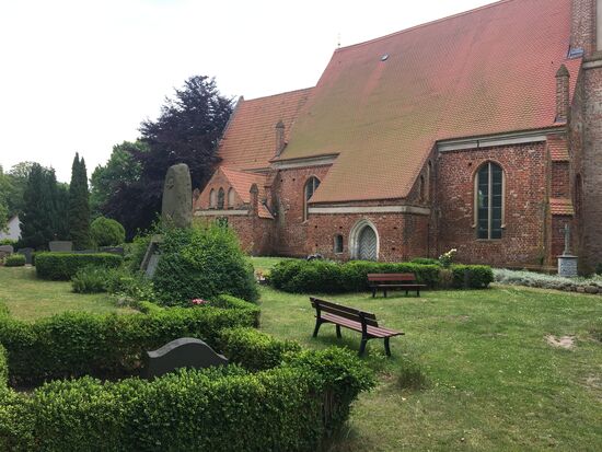 Backsteinkirche unterwegs - wir sind auf der Backsteinstraße