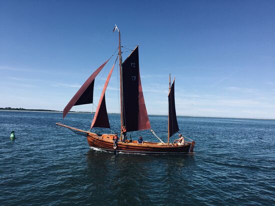 Zeesenboote - die früheren Arbeitsboote der Boddenfischer