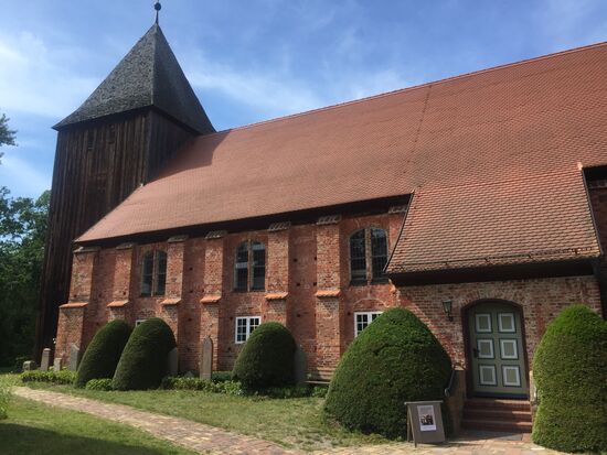 Die alte Seemannskirche in Prerow