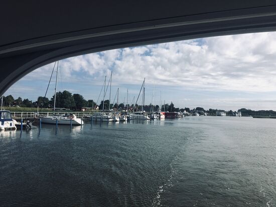 Blick zurück auf Zingst