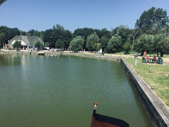 ...im leeren Hafen von Althagen/Ahrenshoop gefunden