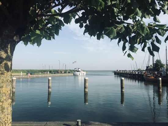 ... und leer am Abend