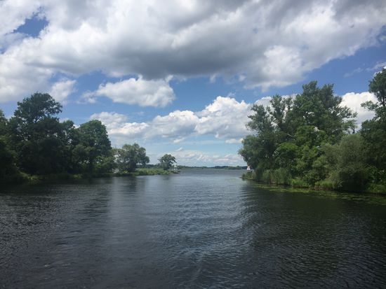 Blick zurück auf den Havelsee
