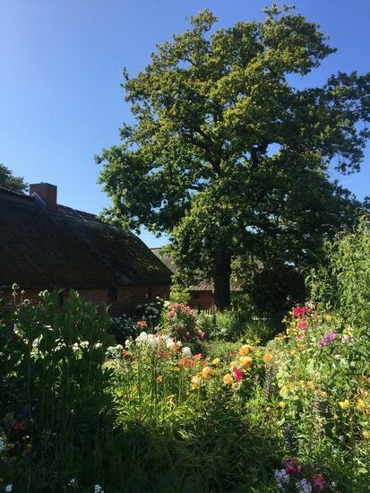 An der Kunstscheune von Barnsdorf