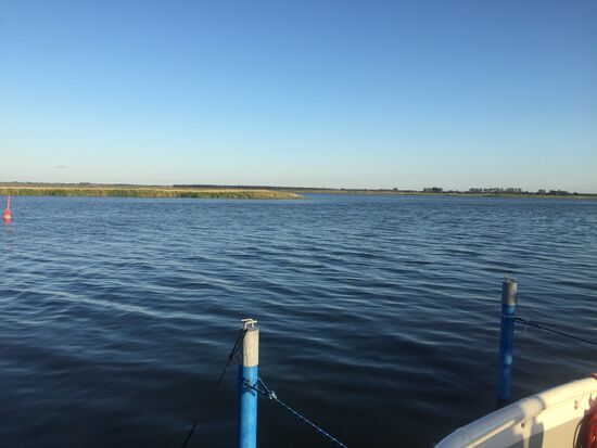 Blick vom Liegeplatz