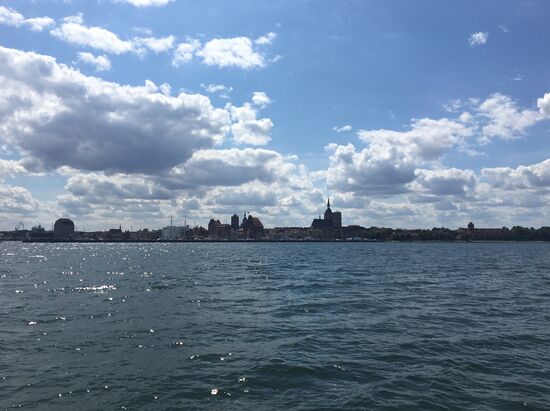 Stralsund in Sicht