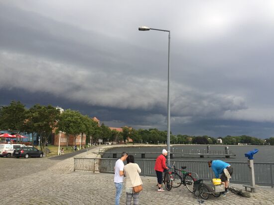 Der Regen kommt