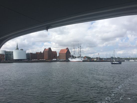 Ozeaneum und Gorch Fock I