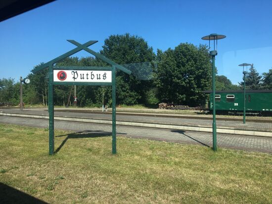 Das einzige Bild von Putbus ... sehr bezeichnend für unseren Eindruck