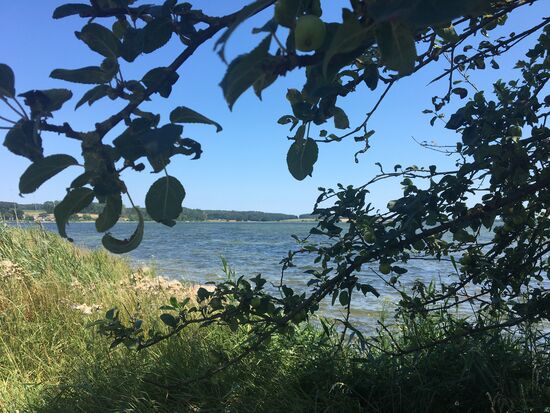 Blick zurück Richtung Groß Stresow