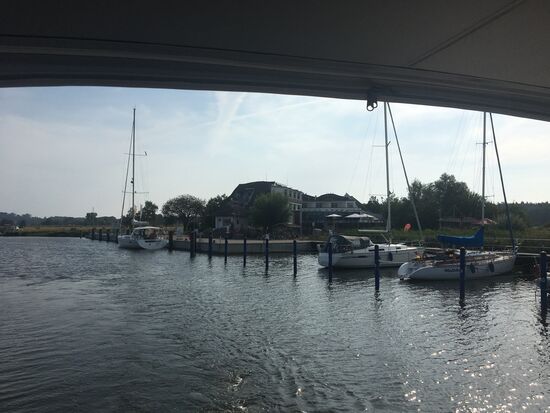 Blick zurück auf Baabe