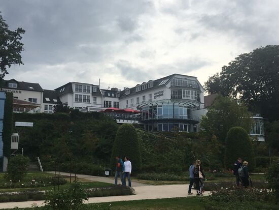 Heringsdorf Zentrum mit neuen Bauten