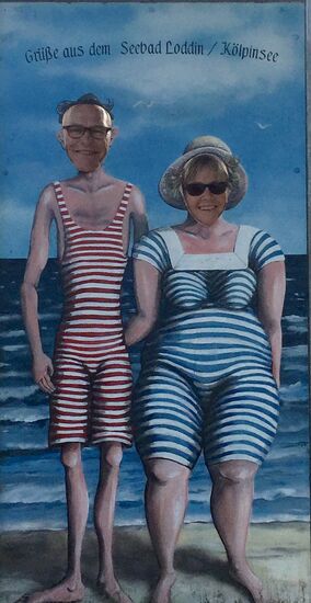 ..... wozu man in den Ostseebädern animiert wird ....