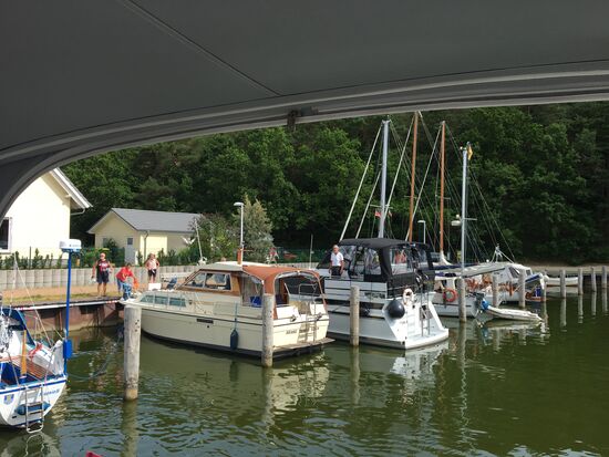 Blick zurück auf Stagnieß