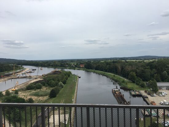 ....dann oben (36 m höher)