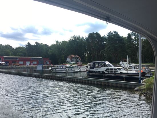Blick zurück auf Marienwerder