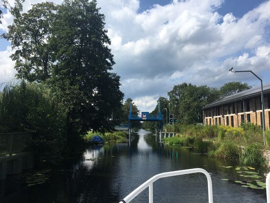 Hubbrücke schon offen