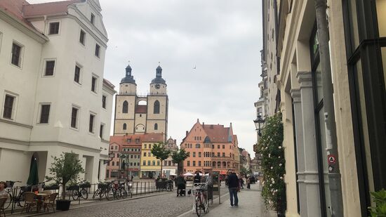 Wieder mal in Wittenberg.