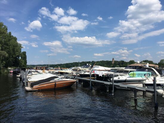 Blick auf die anderen Plätze