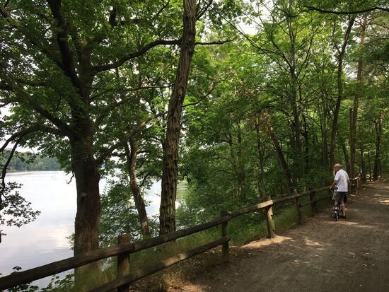 Gut fahrbare Wege