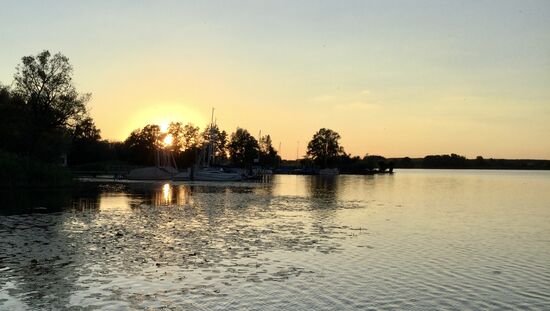 Und wieder ein schöner Sonnenuntergang