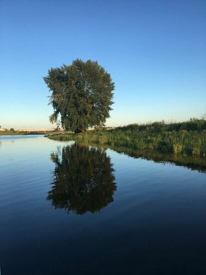 Aussicht am Liegeplatz