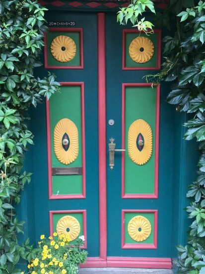 Nicht nur auf dem Darß gibts schöne Türen