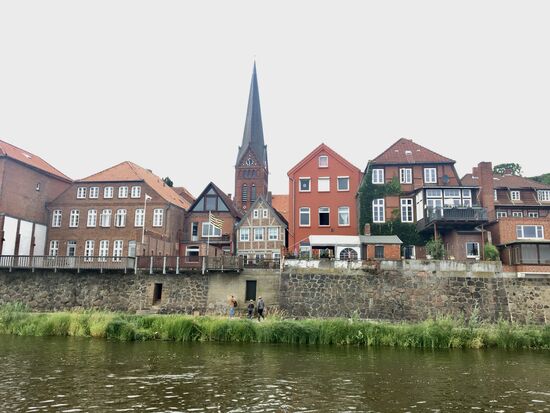 Die Elbstraße von Wasserseite