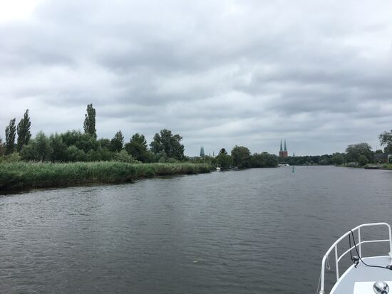 Lübeck in Sicht