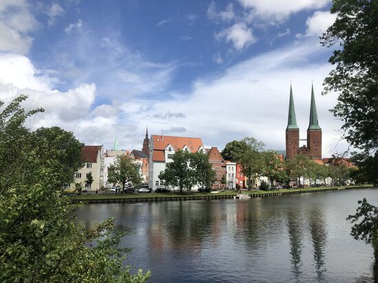 Erster Blick wieder auf den Dom