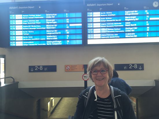 Umsteigepause in Ulm