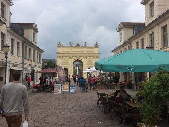 Am "Brandenburger Tor"