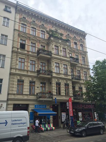 Schöne Häuser auch in Prenzlauer Berg