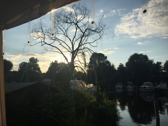 Abendstimmung im Hafen