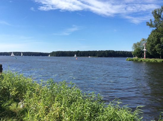 Einfahrt zum SOK = Spree-Oder-Kanal