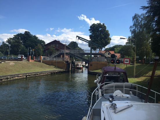 Schleuse Neue Mühle bei Königswursterhausen