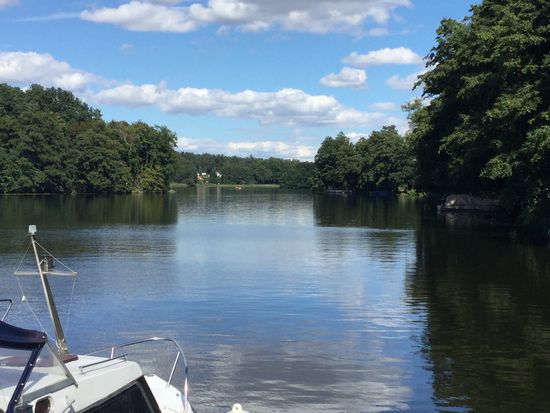 Blick von unserem Liegplatz