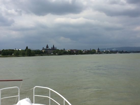 Blick auf Mainz